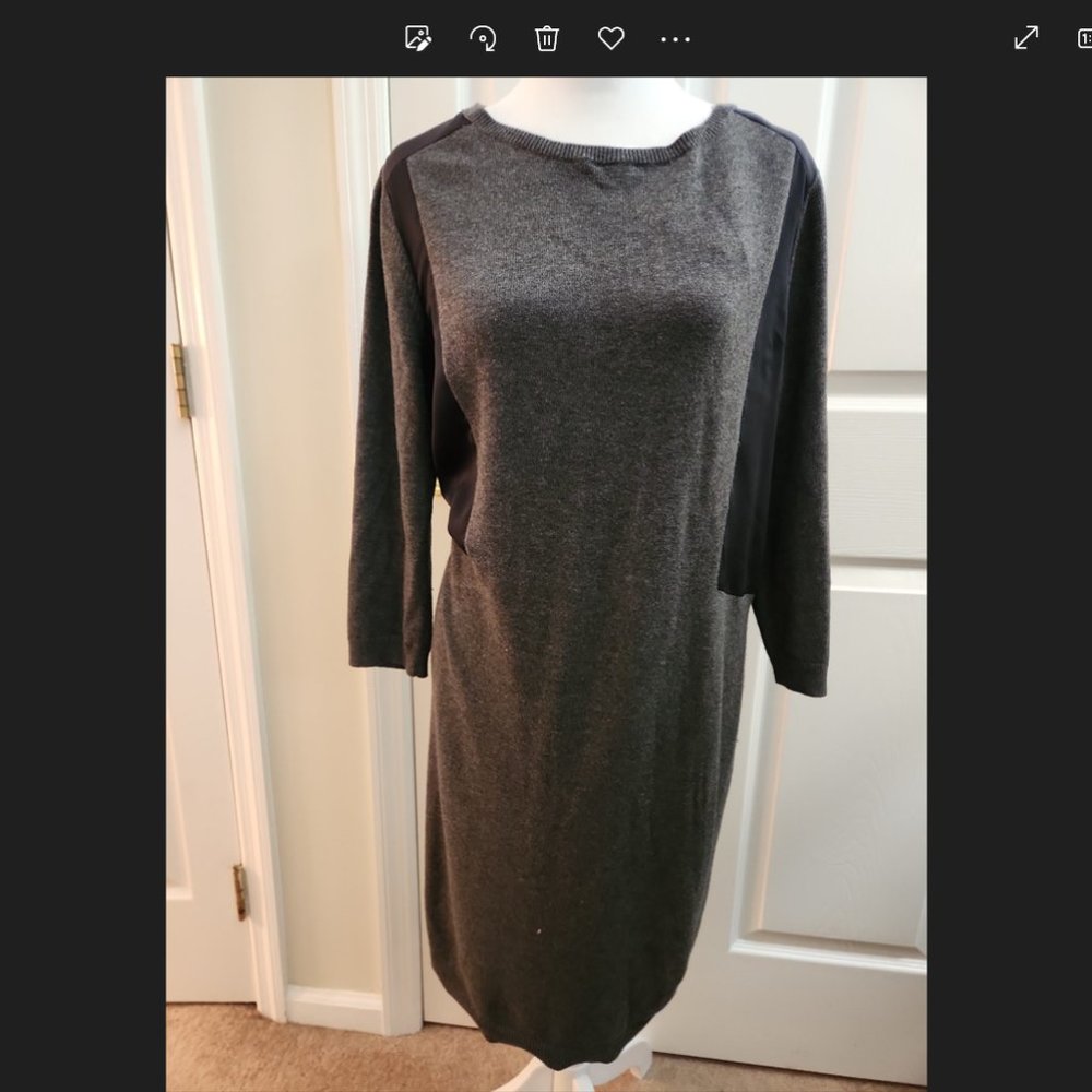 Ann Taylor Women's light sweater dress